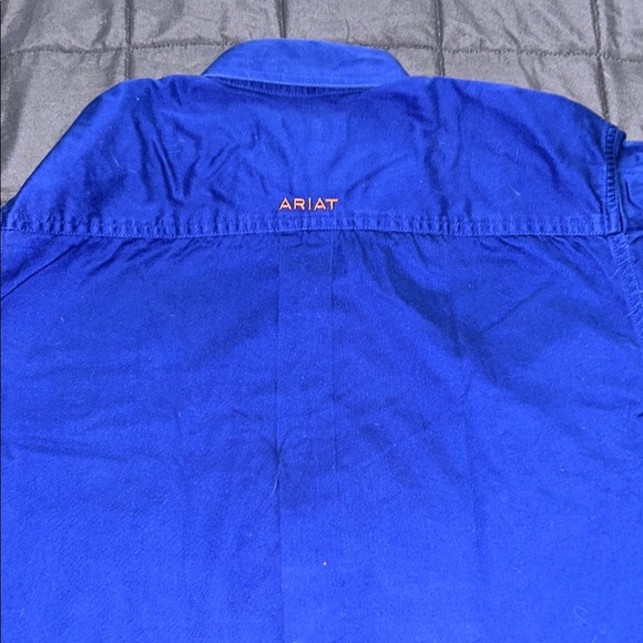 Ariat Men's Blue Longsleeve - Picture 6 of 8